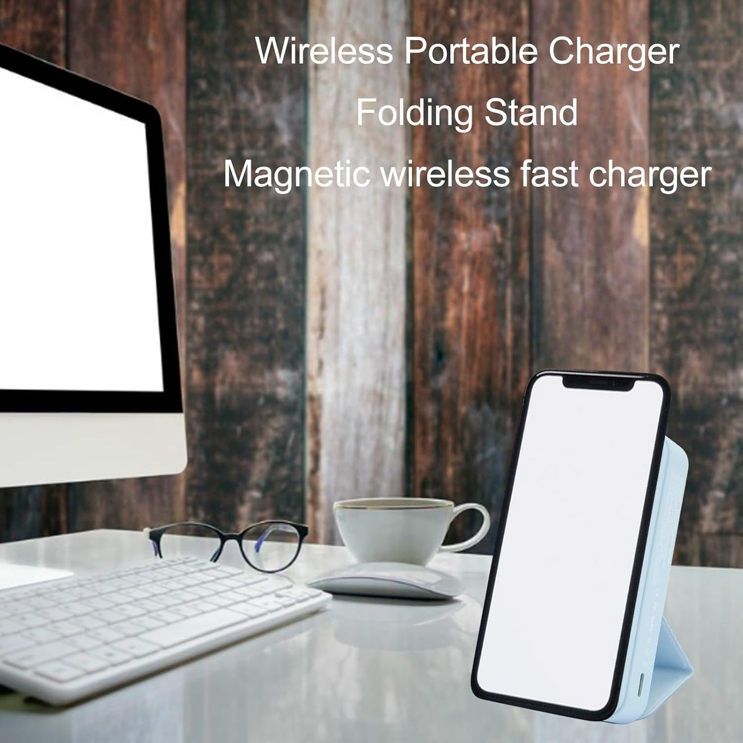 Chargeur Portable Magnétique sans Fil 10 000 MAh avec écran LED pour iPhone 14 13 12 Mini Charge Rapide,